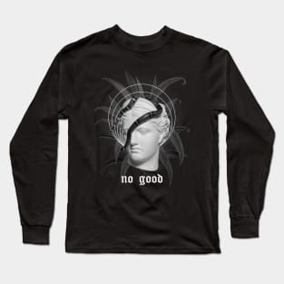 "NO GOOD" WHYTE - STREET WEAR URBAN STYLE Long Sleeve T-Shirt